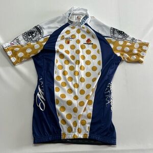 Hincapie Men's Half Zip Michelob Ultra Tour‎ of Missouri Cycling Shirt M